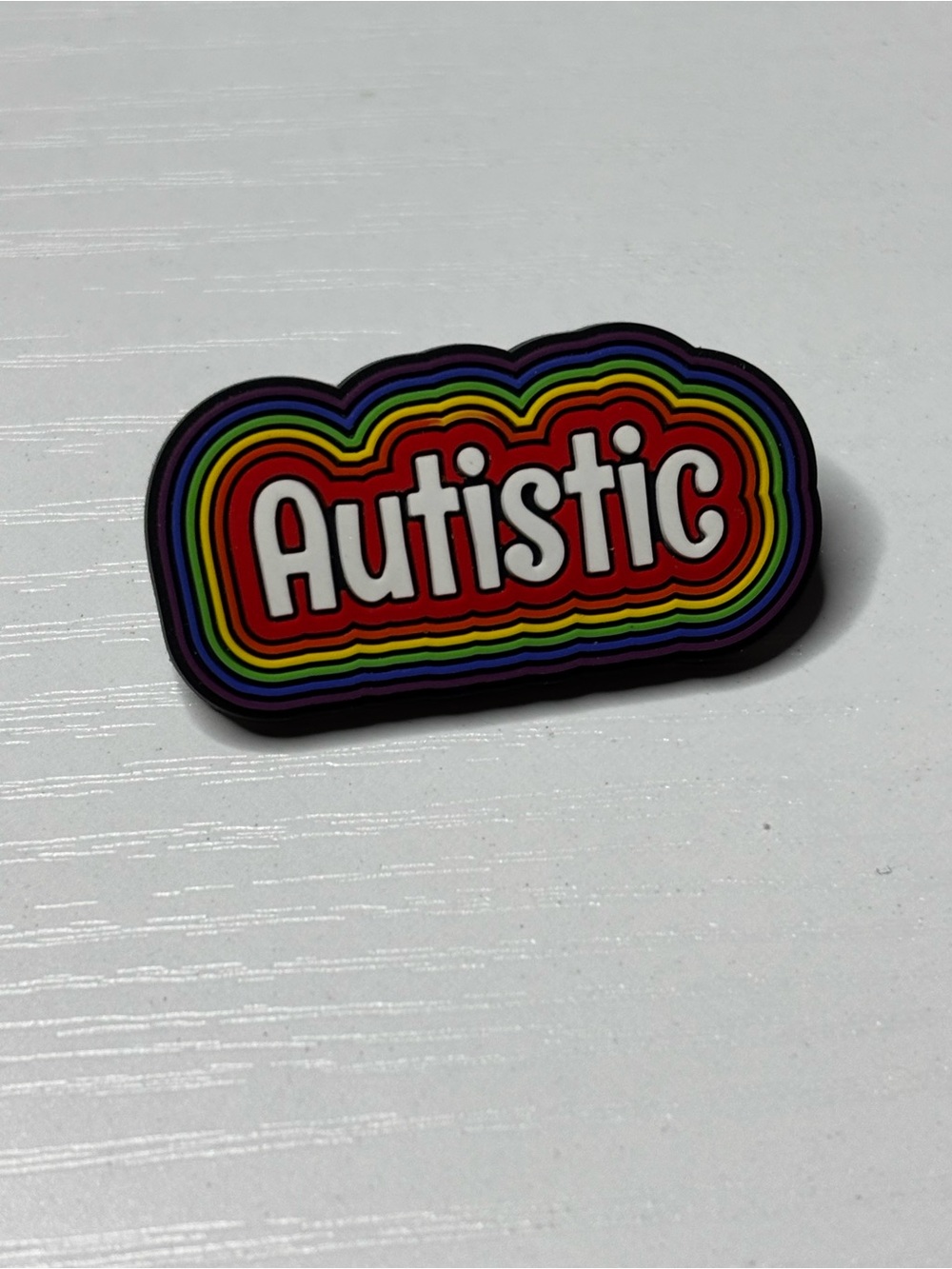 Autistic Rainbow Pin